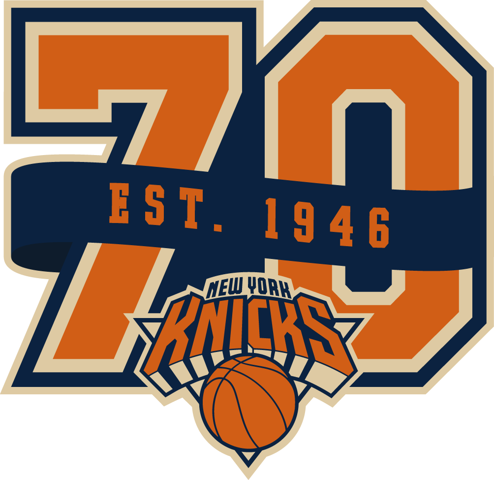 New York Knicks 2017 Anniversary Logo t shirts DIY iron ons v2